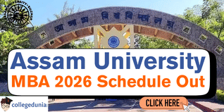 Assam University MBA Admission 2026 Schedule Out @aus.ac.in; Apply Till Feb 10